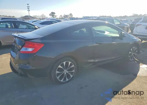 2013 Honda Civic Si из США, поврежденный, VIN 2HGFG4A5XDH704068